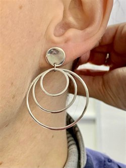 *Серьги Пусеты арт. T800498-480 вес 4,5 г - фото 272249 *Серьги Пусеты арт. T800498-480 вес 4,5 г - фото 272249