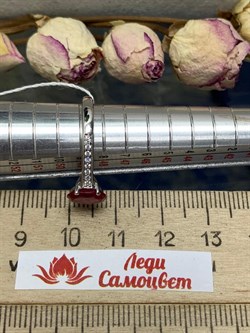 *Кольцо р.15,5 Корунд Рубин арт. 4RDR6989-CZ-252 вес 2,7 г - фото 272387 *Кольцо р.15,5 Корунд Рубин арт. 4RDR6989-CZ-252 вес 2,7 г - фото 272387