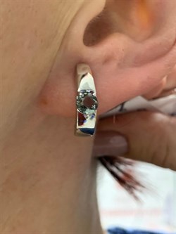 *Серьги Ювелирный Кристалл иск Черный Бр. арт. 02-2085/0ЧБК-00-419 вес 4,64 г - фото 272540 *Серьги Ювелирный Кристалл иск Черный Бр. арт. 02-2085/0ЧБК-00-419 вес 4,64 г - фото 272540