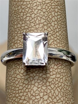 *Кольцо р.19,5 Горный Хрусталь арт. 01-1989/00ГХ-00-667 вес 3,24 г - фото 272657