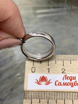 *Кольцо р.17,5 Эмаль арт. 01-2096/0ЭМ3-00-649 вес 3,56 г - фото 272744 *Кольцо р.17,5 Эмаль арт. 01-2096/0ЭМ3-00-649 вес 3,56 г - фото 272744