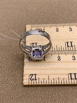 *Кольцо р.18,5 Орхидея Танзанит цв Белое арт. 1-207960-00-31-594 вес 3,9 г - фото 272840 *Кольцо р.18,5 Орхидея Танзанит цв Белое арт. 1-207960-00-31-594 вес 3,9 г - фото 272840