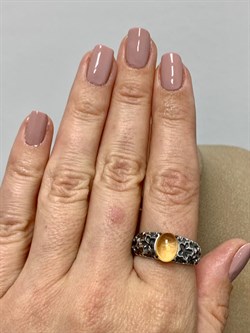 *Кольцо р.19,5 Цитрин арт. 01-2420/00ЦТ-17-065 вес 5,28 г - фото 273132 *Кольцо р.19,5 Цитрин арт. 01-2420/00ЦТ-17-065 вес 5,28 г - фото 273132