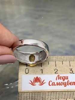 *Кольцо р.19,5 Цитрин арт. 01-2420/00ЦТ-17-065 вес 5,28 г - фото 273133 *Кольцо р.19,5 Цитрин арт. 01-2420/00ЦТ-17-065 вес 5,28 г - фото 273133