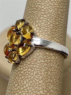 *Кольцо р.17,5 Цитрин арт. 01-2414/00ЦТ-17-205 вес 3,88 г - фото 273147 *Кольцо р.17,5 Цитрин арт. 01-2414/00ЦТ-17-205 вес 3,88 г - фото 273147