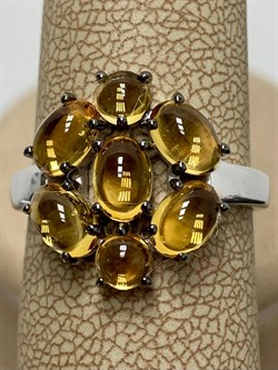 *Кольцо р.17,5 Цитрин арт. 01-2414/00ЦТ-17-205 вес 3,88 г - фото 273148 *Кольцо р.17,5 Цитрин арт. 01-2414/00ЦТ-17-205 вес 3,88 г - фото 273148