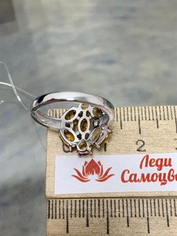 *Кольцо р.17,5 Цитрин арт. 01-2414/00ЦТ-17-205 вес 3,88 г - фото 273151 *Кольцо р.17,5 Цитрин арт. 01-2414/00ЦТ-17-205 вес 3,88 г - фото 273151