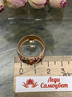 *Кольцо р.18,5 Турмалин Микс арт. 01-2789/0МТН-06-215 вес 3,4 г - фото 273214 *Кольцо р.18,5 Турмалин Микс арт. 01-2789/0МТН-06-215 вес 3,4 г - фото 273214