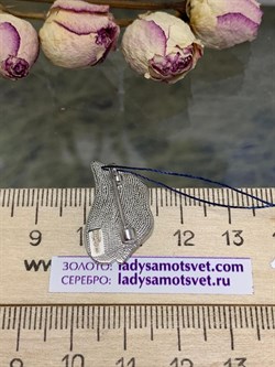 *Брошь Губки Эмаль арт. 04-2739/ЭМ58-00-954 вес 2,63 г - фото 273324