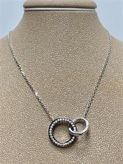 *Колье р.45-50 Белый Фианит арт. 06-2947/00КЦ-17-445 вес 4,85 г - фото 273417 *Колье р.45-50 Белый Фианит арт. 06-2947/00КЦ-17-445 вес 4,85 г - фото 273417