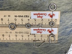 *Серьги Трансформер Белый Фианит арт. 02-2939/00КЦ-17-578 вес 7,25 г - фото 273425 *Серьги Трансформер Белый Фианит арт. 02-2939/00КЦ-17-578 вес 7,25 г - фото 273425