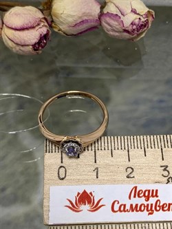 *Кольцо р.19 Танзанит арт. 01-2425/00ТЗ-06-9800012191342 вес 2,23 г - фото 273504 *Кольцо р.19 Танзанит арт. 01-2425/00ТЗ-06-9800012191342 вес 2,23 г - фото 273504
