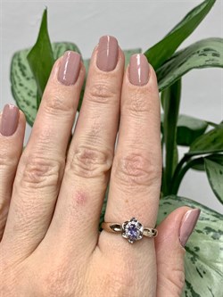 *Кольцо р.19 Танзанит арт. 01-2427/00ТЗ-06-834 вес 2,1 г - фото 273732 *Кольцо р.19 Танзанит арт. 01-2427/00ТЗ-06-834 вес 2,1 г - фото 273732