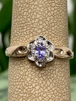 *Кольцо р.19 Танзанит арт. 01-2427/00ТЗ-06-834 вес 2,1 г - фото 273739 *Кольцо р.19 Танзанит арт. 01-2427/00ТЗ-06-834 вес 2,1 г - фото 273739