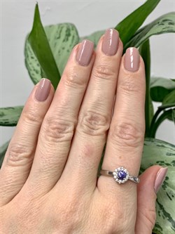 *Кольцо р.18 Танзанит арт. 01-2554/00ТЗ-00-771 вес 2,29 г - фото 273786 *Кольцо р.18 Танзанит арт. 01-2554/00ТЗ-00-771 вес 2,29 г - фото 273786