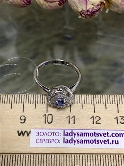 *Кольцо р.17,5 Танзанит арт. 01-2556/00ТЗ-00-330 вес 2,96 г - фото 273924 *Кольцо р.17,5 Танзанит арт. 01-2556/00ТЗ-00-330 вес 2,96 г - фото 273924
