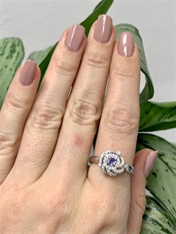 *Кольцо р.19 Танзанит арт. 01-2556/00ТЗ-00-849 вес 2,98 г - фото 273937 *Кольцо р.19 Танзанит арт. 01-2556/00ТЗ-00-849 вес 2,98 г - фото 273937