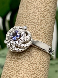 *Кольцо р.19 Танзанит арт. 01-2556/00ТЗ-00-849 вес 2,98 г - фото 273939 *Кольцо р.19 Танзанит арт. 01-2556/00ТЗ-00-849 вес 2,98 г - фото 273939