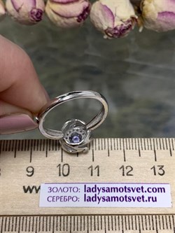 *Кольцо р.18,5 Танзанит арт. 01-2556/00ТЗ-00-856 вес 2,99 г - фото 273949 *Кольцо р.18,5 Танзанит арт. 01-2556/00ТЗ-00-856 вес 2,99 г - фото 273949
