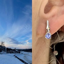 *Серьги Танзанит арт. 02-1159/00ТЗ-00-256 вес 2,03 г - фото 274154 *Серьги Танзанит арт. 02-1159/00ТЗ-00-256 вес 2,03 г - фото 274154