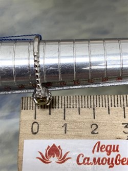 *Кольцо р.17,5 Султанит иск арт. 01-2097/00СТ-00-171 вес 2,17 г - фото 274241