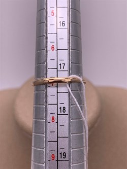 *Кольцо р.17,5 Шар цв Красное арт. 01-4926-00-000-1110-48-451 вес 2,01 г - фото 274287