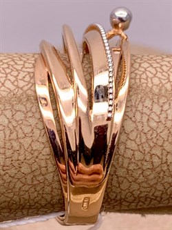 *Кольцо р.18 цв Красное арт. 01-5101-00-000-1110-42-544 вес 5,02 г - фото 274308