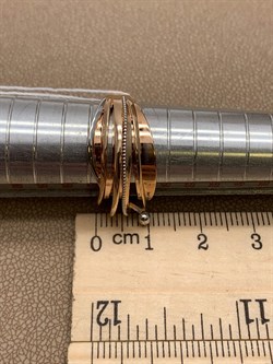 *Кольцо р.18 цв Красное арт. 01-5101-00-000-1110-42-544 вес 5,02 г - фото 274318