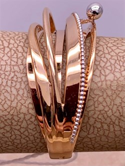 *Кольцо р.19,5 цв Красное арт. 01-5101-00-000-1110-42-640 вес 5,12 г - фото 274327