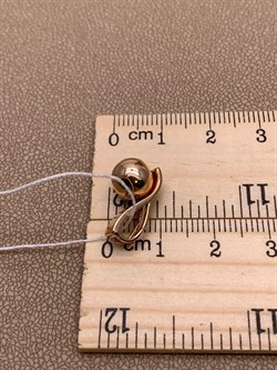 *Подвеска Шар цв Красное арт. 03-3081-00-000-1110-42-177 вес 1,66 г - фото 274356