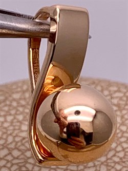 *Подвеска Шар цв Красное арт. 03-3081-00-000-1110-42-177 вес 1,66 г - фото 274360