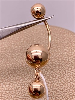 *Пирсинг Шары цв Красное арт. 06-3309-00-000-1110-01-010 вес 1,67 г - фото 274404 *Пирсинг Шары цв Красное арт. 06-3309-00-000-1110-01-010 вес 1,67 г - фото 274404