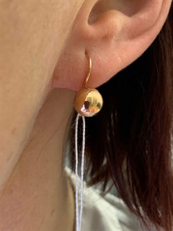 *Серьги Петли Шары цв Красное арт. 02-3556-00-000-1110-01-321 вес 1,63 г - фото 274410 *Серьги Петли Шары цв Красное арт. 02-3556-00-000-1110-01-321 вес 1,63 г - фото 274410