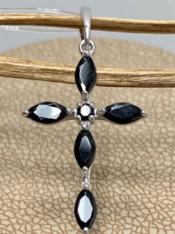 *Подвеска Черный Фианит арт. 03-2954/0КЦ1-00-00-036 вес 1,08 г - фото 274436 *Подвеска Черный Фианит арт. 03-2954/0КЦ1-00-00-036 вес 1,08 г - фото 274436