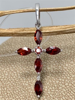 *Подвеска Розовый Фианит арт. 03-2954/0КЦ2-00-024 вес 1,08 г - фото 274496 *Подвеска Розовый Фианит арт. 03-2954/0КЦ2-00-024 вес 1,08 г - фото 274496