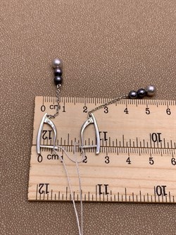 *Серьги Жемчуг Микс арт. 02-4433-00-301-0200-69-110 вес 2,81 г - фото 274776 *Серьги Жемчуг Микс арт. 02-4433-00-301-0200-69-110 вес 2,81 г - фото 274776