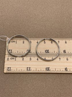 *Серьги Конго арт. 02-4804-00-000-0200-68-987 вес 2,88 г - фото 274839