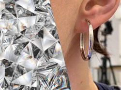 *Серьги Конго арт. 02-4804-00-000-0200-68-987 вес 2,88 г - фото 274845