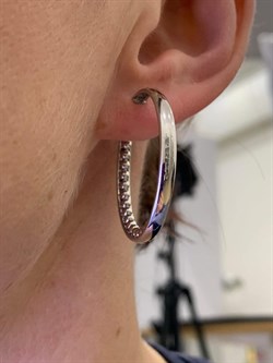 *Серьги Конго арт. 02-4803-00-000-0200-68-196 вес 4,72 г - фото 274892