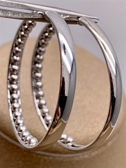 *Серьги Конго арт. 02-4803-00-000-0200-68-196 вес 4,72 г - фото 274894