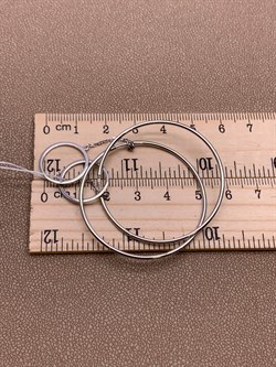 *Серьги Конго арт. 02-4805-00-000-0200-68-043 вес 3,14 г - фото 274907 *Серьги Конго арт. 02-4805-00-000-0200-68-043 вес 3,14 г - фото 274907