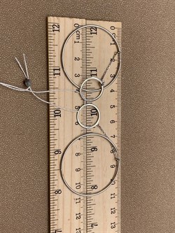 *Серьги Конго арт. 02-4805-00-000-0200-68-043 вес 3,14 г - фото 274908 *Серьги Конго арт. 02-4805-00-000-0200-68-043 вес 3,14 г - фото 274908