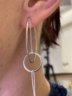 *Серьги Конго арт. 02-4805-00-000-0200-68-043 вес 3,14 г - фото 274910 *Серьги Конго арт. 02-4805-00-000-0200-68-043 вес 3,14 г - фото 274910