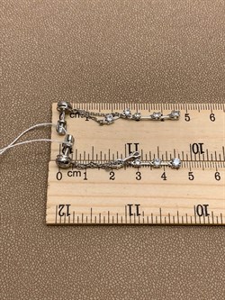 *Серьги Пусеты Белый Фианит арт. 02-4454-00-401-0200-69-241 вес 3,44 г - фото 274916 *Серьги Пусеты Белый Фианит арт. 02-4454-00-401-0200-69-241 вес 3,44 г - фото 274916