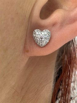 *Пусеты Белый Фианит арт. 02-1367/00КЦ-00-261 вес 2,15 г - фото 275070 *Пусеты Белый Фианит арт. 02-1367/00КЦ-00-261 вес 2,15 г - фото 275070