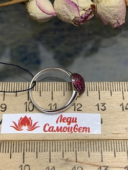 *Кольцо р.18 Сердце Розовый Фианит арт. 01-1367/0КЦ2-00-505 вес 2,74 г - фото 275092 *Кольцо р.18 Сердце Розовый Фианит арт. 01-1367/0КЦ2-00-505 вес 2,74 г - фото 275092