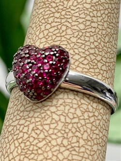 *Кольцо р.18 Сердце Розовый Фианит арт. 01-1367/0КЦ2-00-505 вес 2,74 г - фото 275095 *Кольцо р.18 Сердце Розовый Фианит арт. 01-1367/0КЦ2-00-505 вес 2,74 г - фото 275095