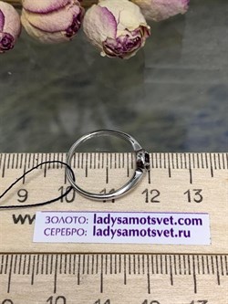 *Кольцо р.16 Гранат Пироп арт. 01-0293/00ГР-00-484 Вес 1,27 г - фото 275144