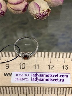 *Кольцо р.16 Гранат Пироп арт. 01-0293/00ГР-00-484 Вес 1,27 г - фото 275145