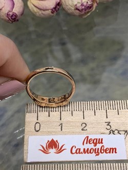 *Кольцо р.19 Микс Аметист Топаз Родолит арт. 01-2727/0М91-06-846 вес 3,21 г - фото 275265